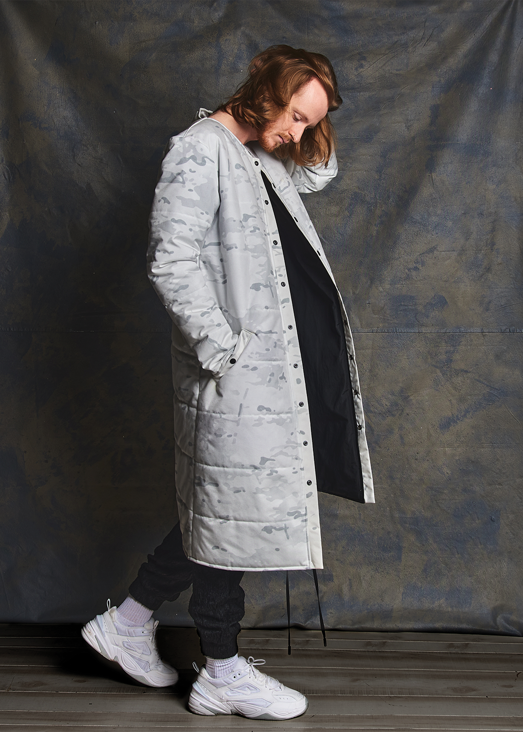 CAMO PUFFER COAT