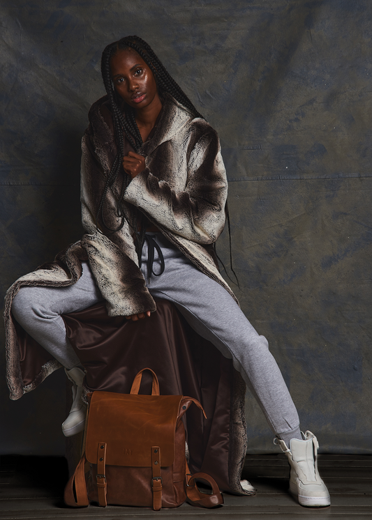 HOODED STREET ROBE