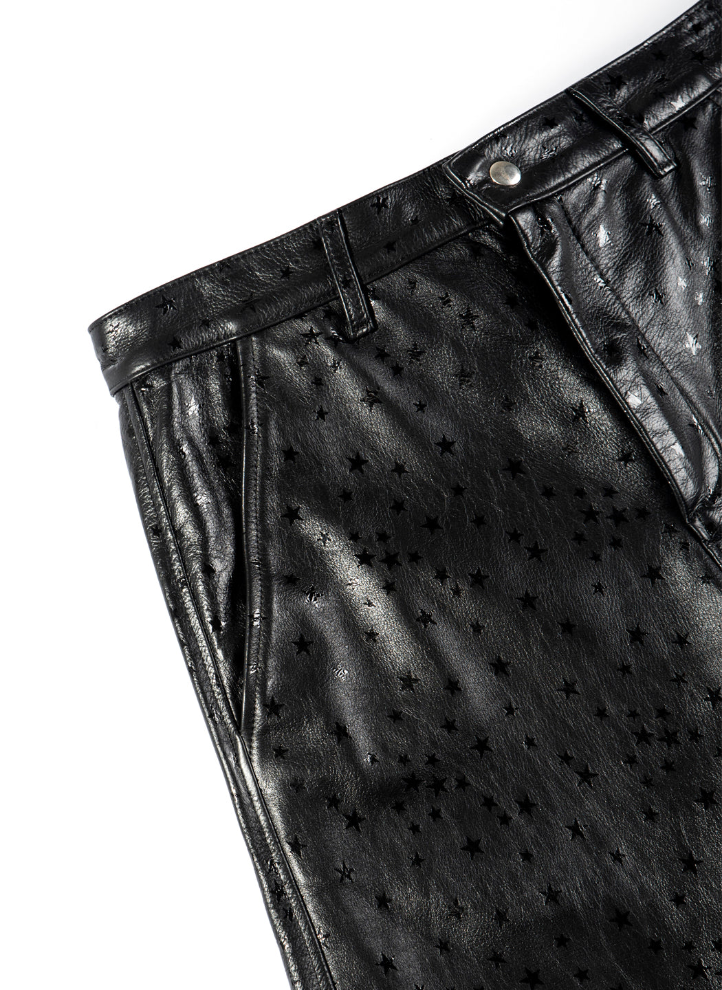 MELI STARGAZE LEATHER SHORTS