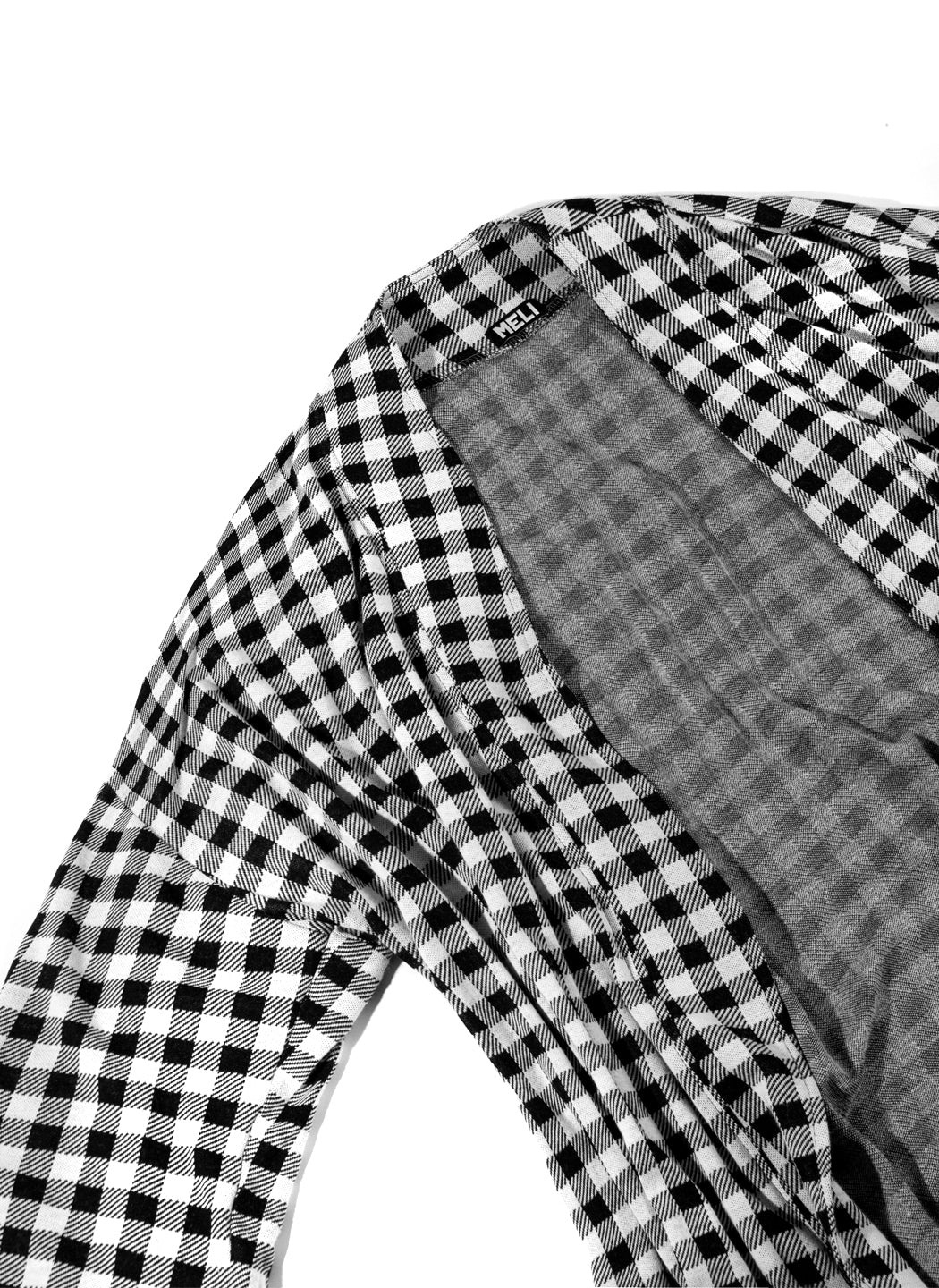 MELI CHECKERED KIMONO