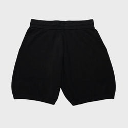 MELI KNIT SHORT — BLACK