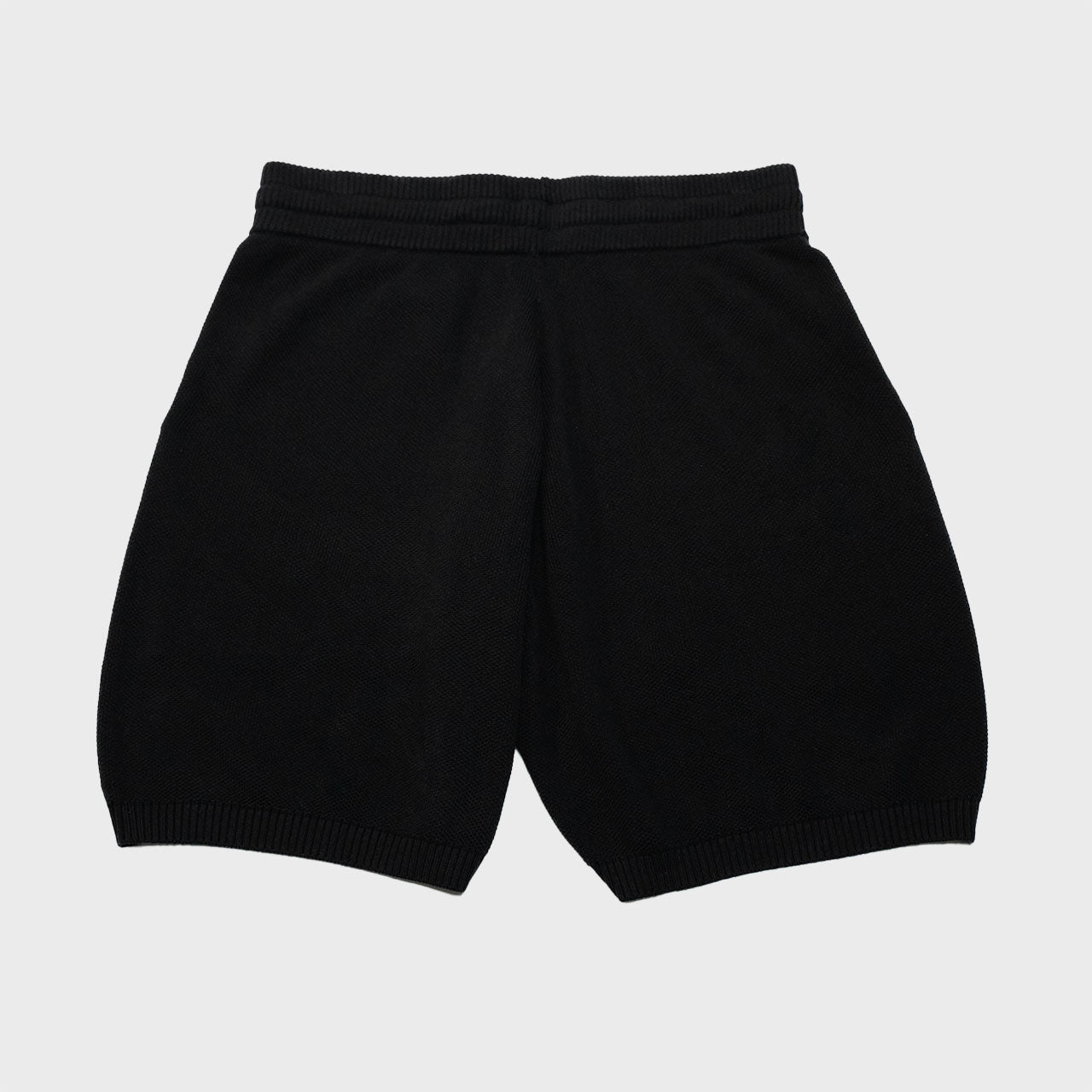 MELI KNIT SHORT — BLACK