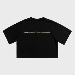MELI WOMEN'S CROPPED STATEMENT TEE
