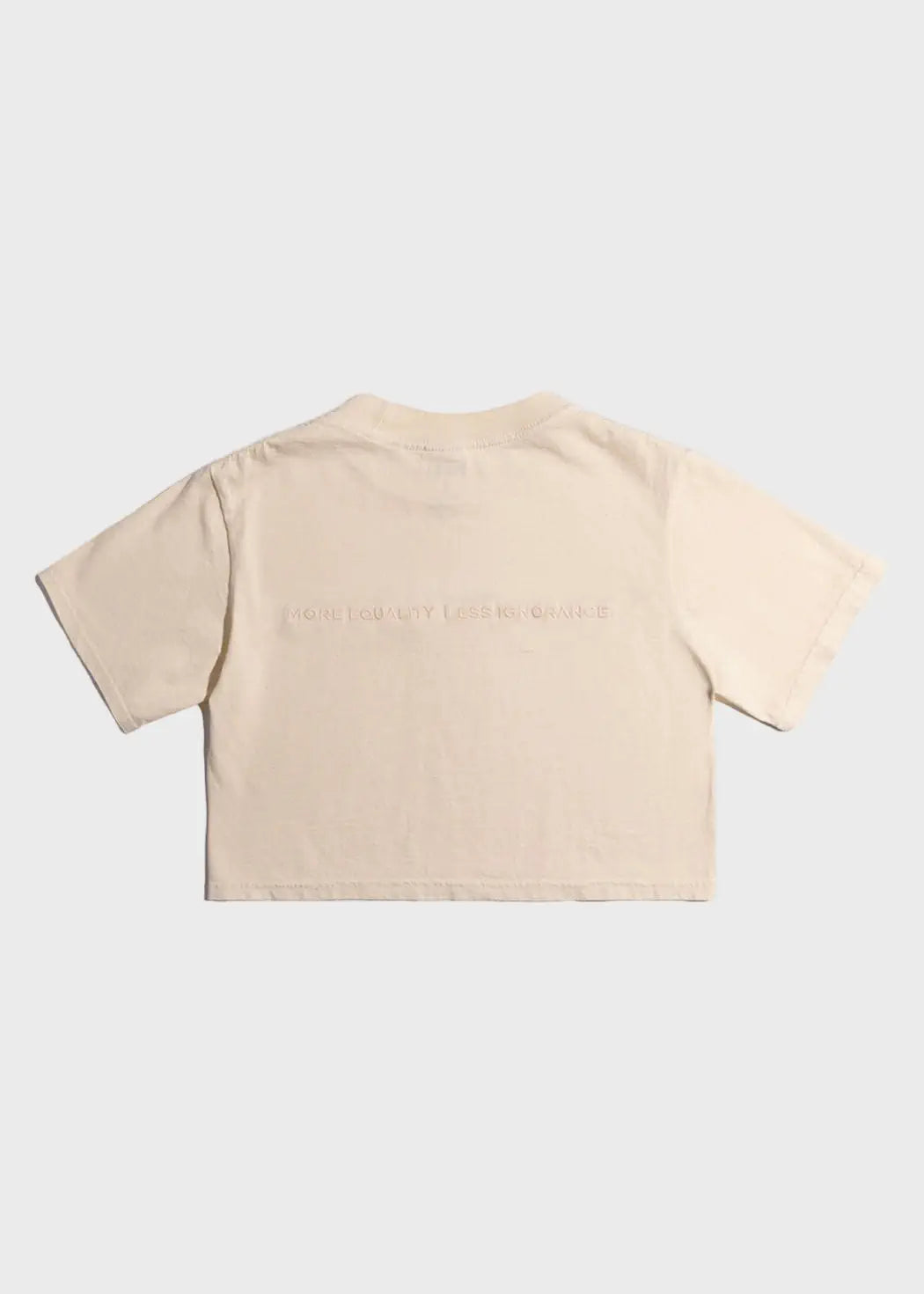 MELI WOMEN'S CROPPED STATEMENT TEE