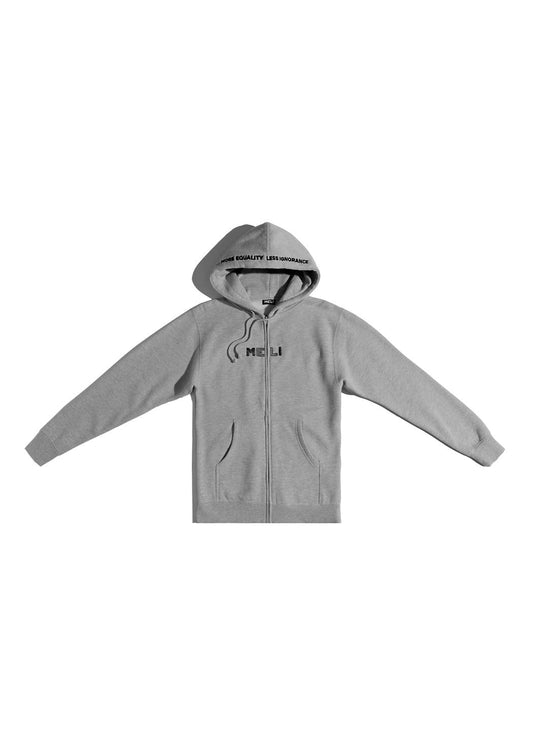 MELI "HUMAN RIGHTS" ZIP UP HOODIE