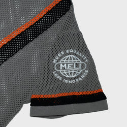 MELI MESH JERSEY — GRAY