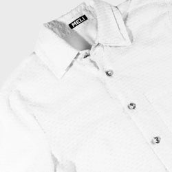 DOUBLE-COLLAR BUTTON-UP