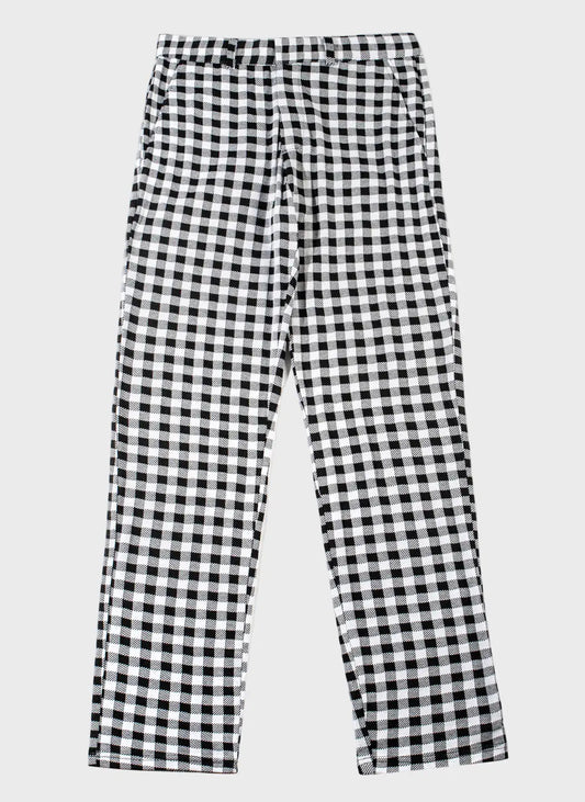 CHECKERED TROUSERS