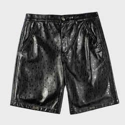 MELI STARGAZE LEATHER SHORTS