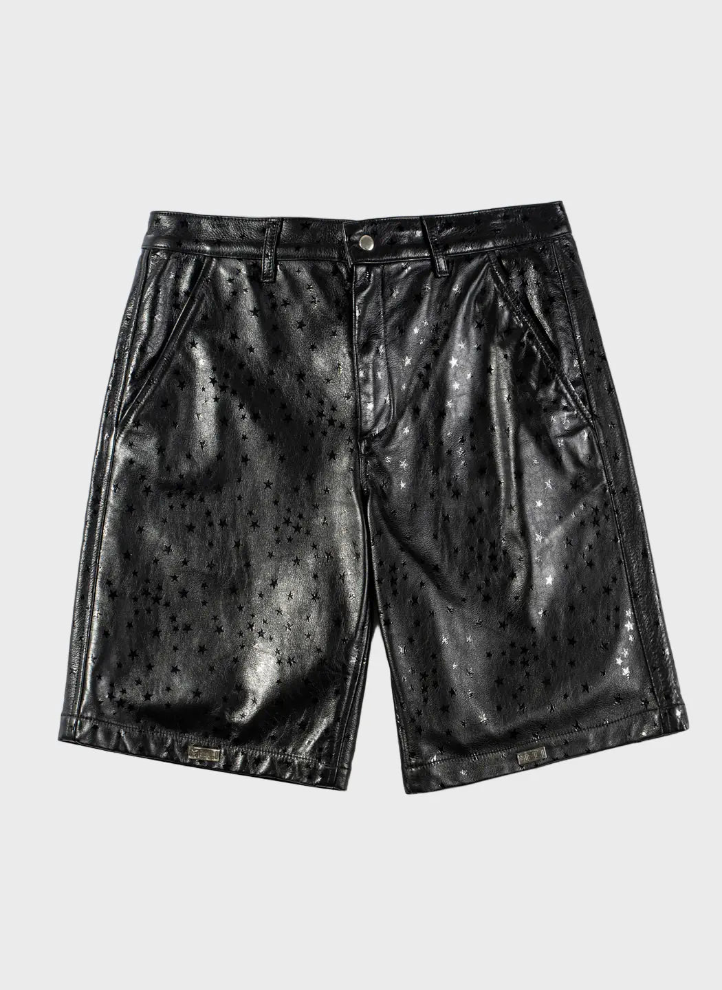 MELI STARGAZE LEATHER SHORTS