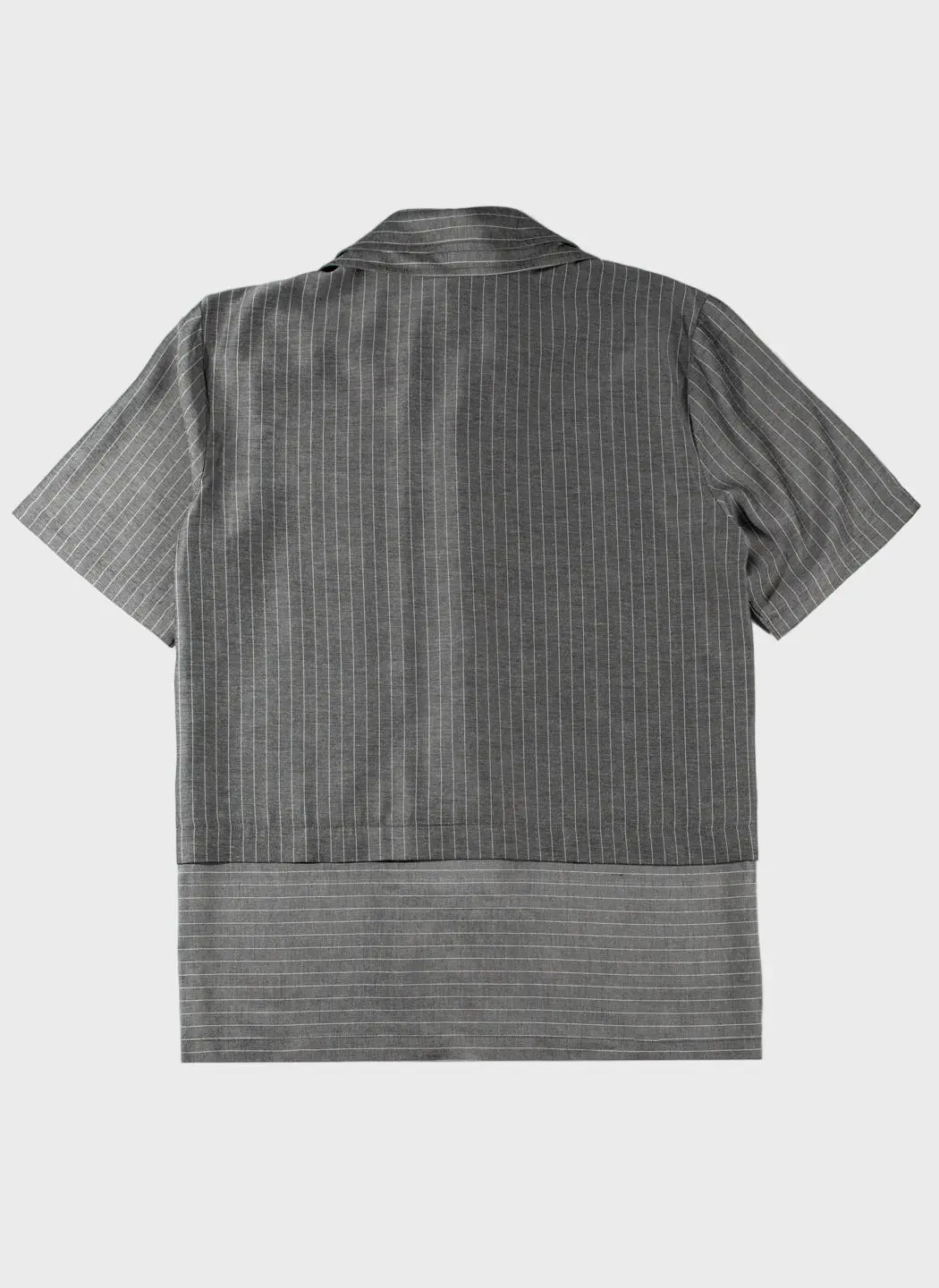 PINSTRIPE BUTTON-UP