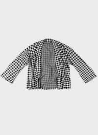 MELI CHECKERED KIMONO