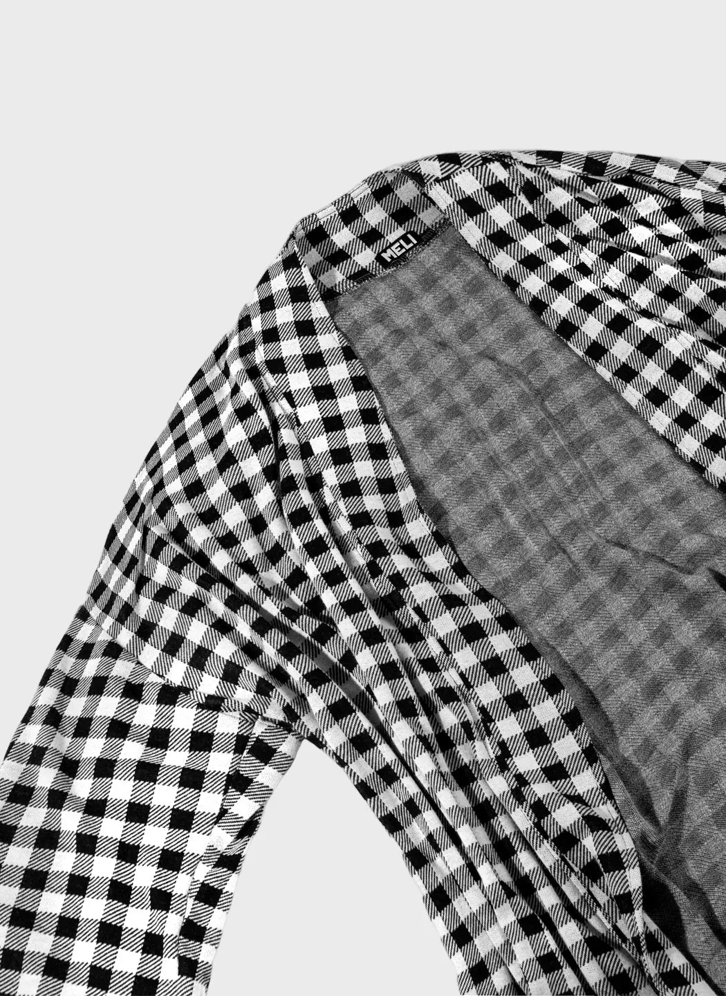 MELI CHECKERED KIMONO