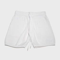 MELI KNIT SHORT — WHITE
