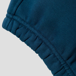 MELI Global Sweatsuit 3.0 in Atlantic, elastic ribbed ankle cuff