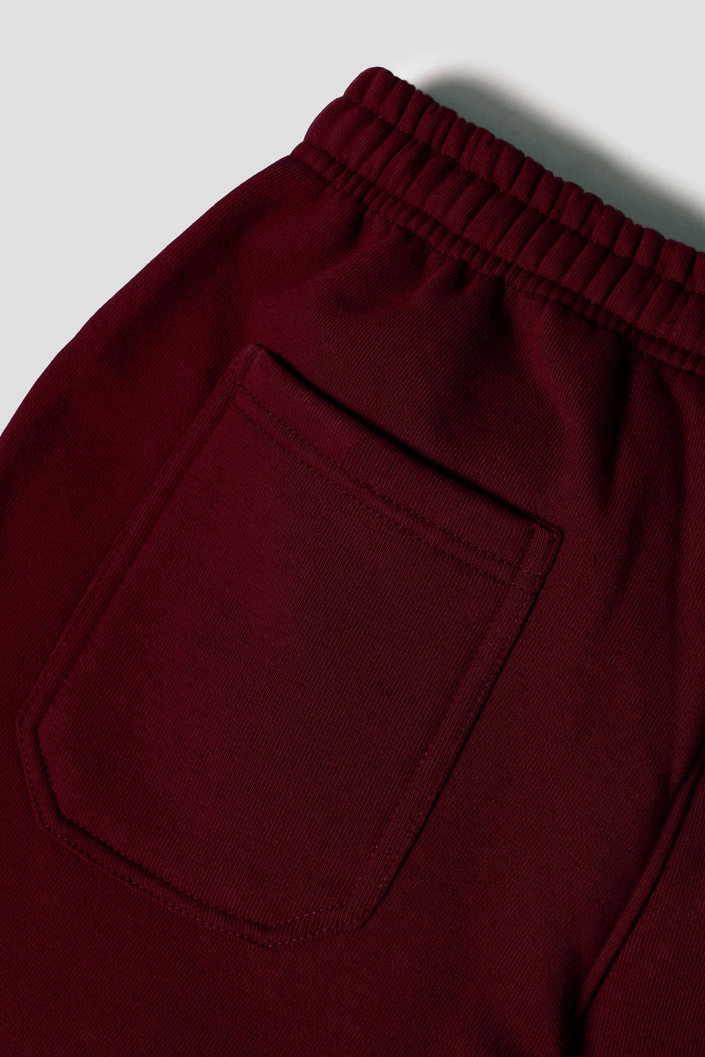 MELI Global Sweatsuit 3.0 in Crimson, sweatpant back pocket