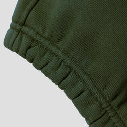 MELI Global Sweatsuit 3.0 in Olive, elastic ribbed ankle cuff