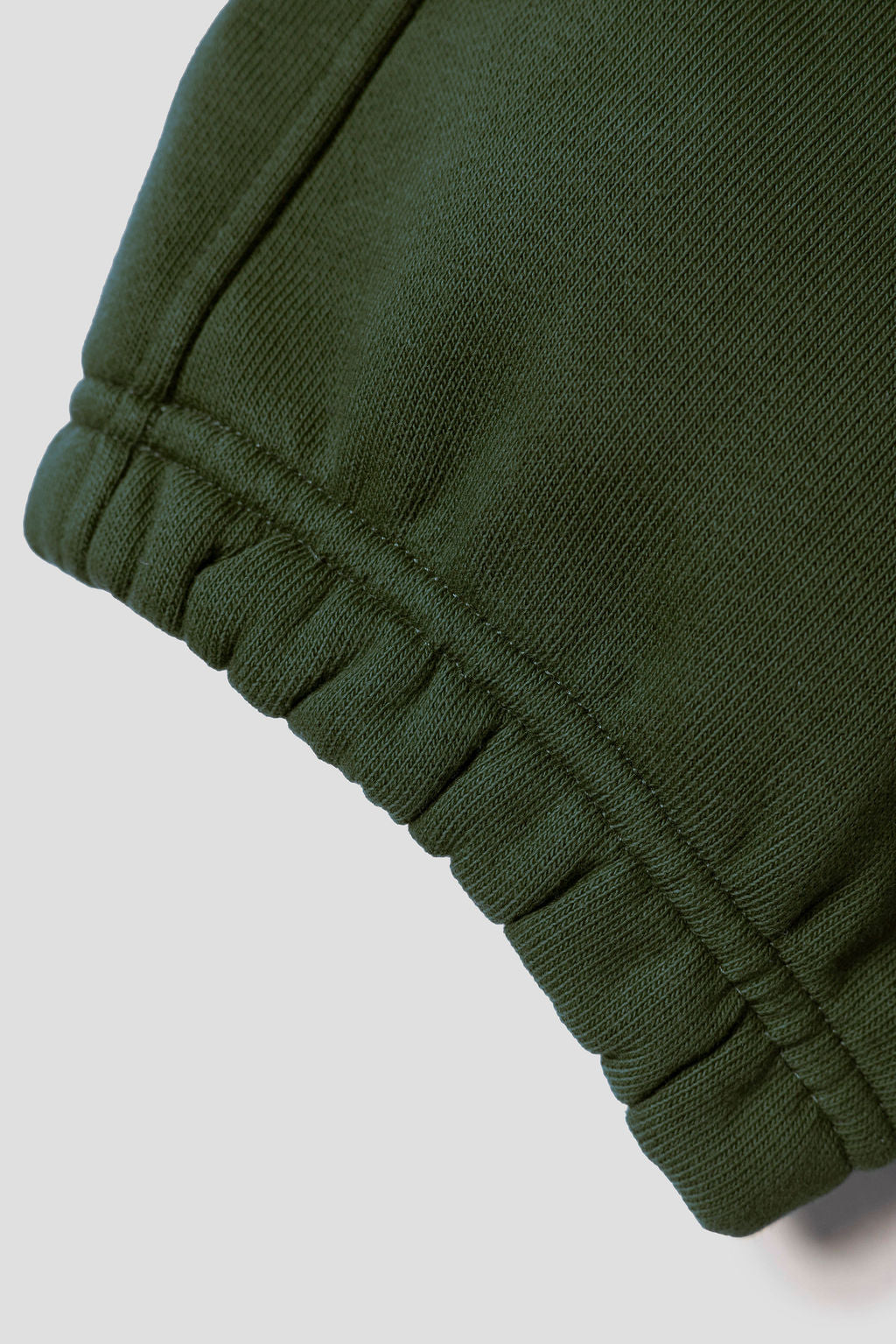 MELI Global Sweatsuit 3.0 in Olive, elastic ribbed ankle cuff
