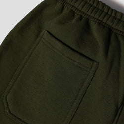 MELI Global Sweatsuit 3.0 in Olive, sweatpant back pocket