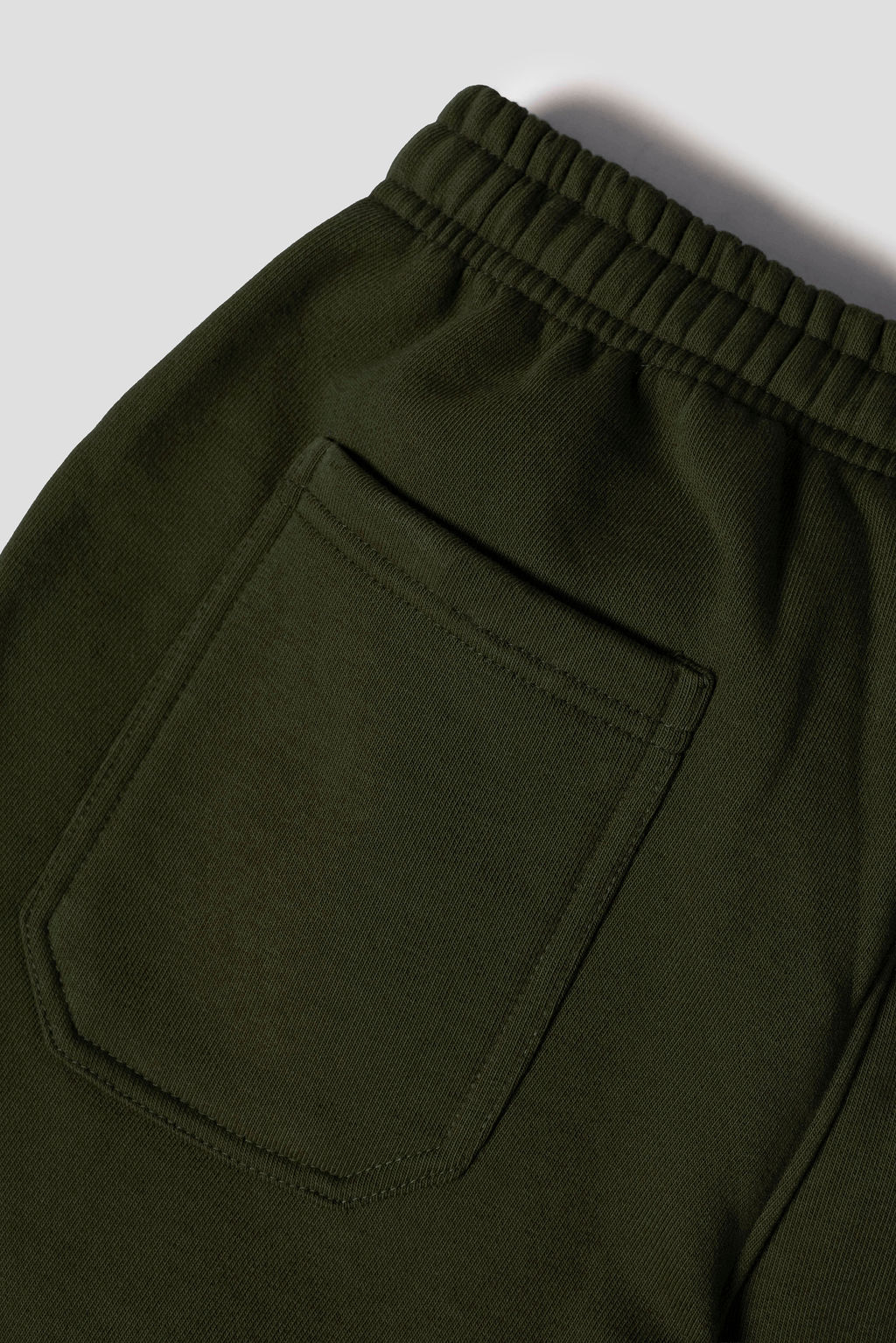 MELI Global Sweatsuit 3.0 in Olive, sweatpant back pocket