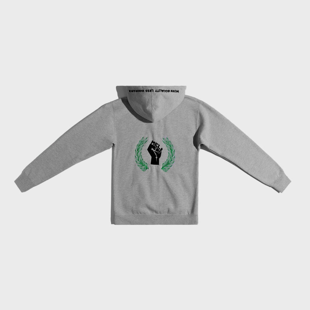 MELI Human Rights Zip Up Hoodie, back