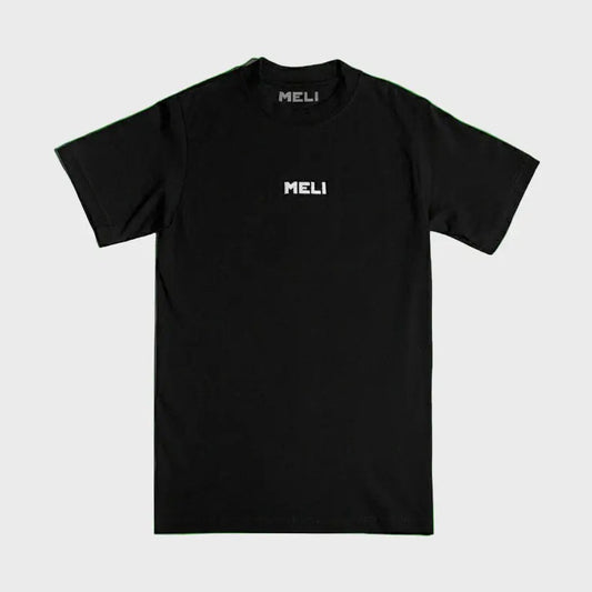 MELI Statement Tee - Black, front