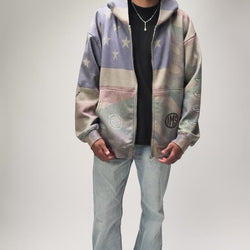 The MELI Homeland hoodie, worn and moving