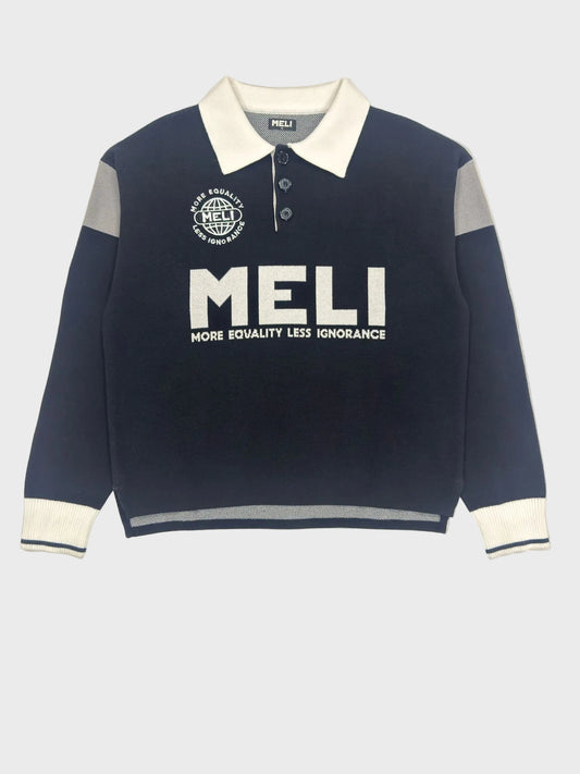 MELI Long Sleeve Rugby Polo