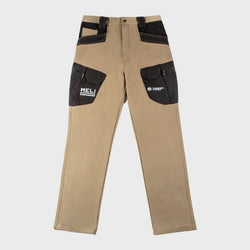 MELI Canvas Cargo Pants - Khaki, front