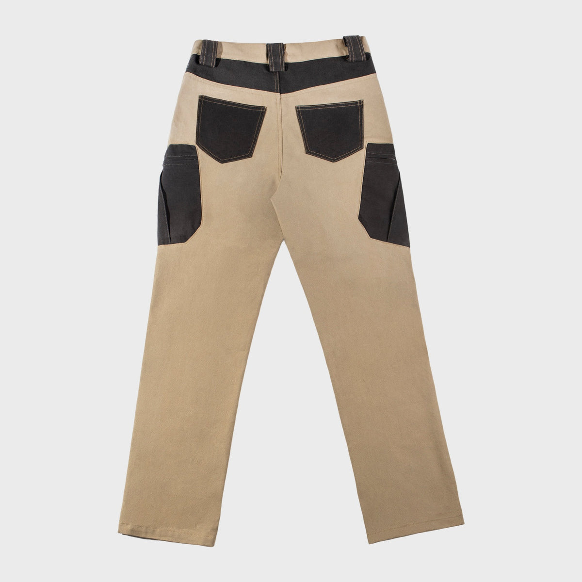 MELI Canvas Cargo Pants - Khaki, back
