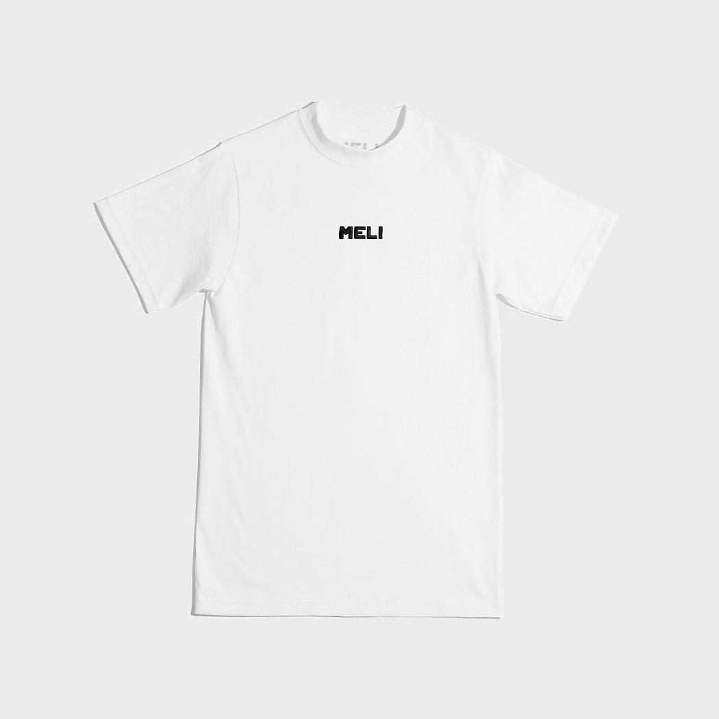 MELI Statement Tee - White, front