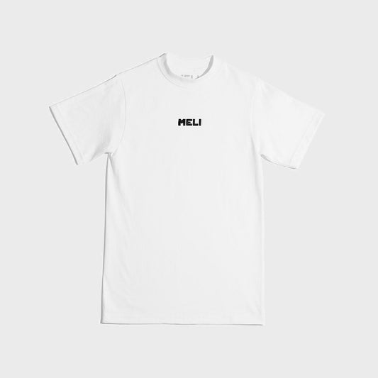 MELI Statement Tee - White, front