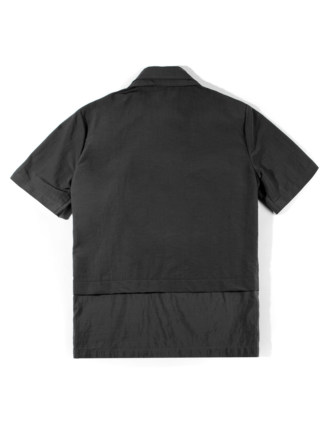 Black button clearance up windbreaker