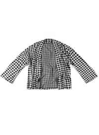 MELI CHECKERED KIMONO